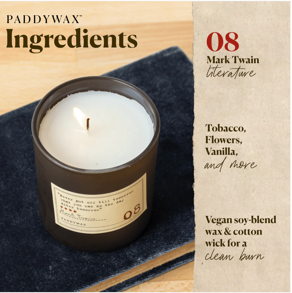 Paddywax Lustre 10 oz Candle