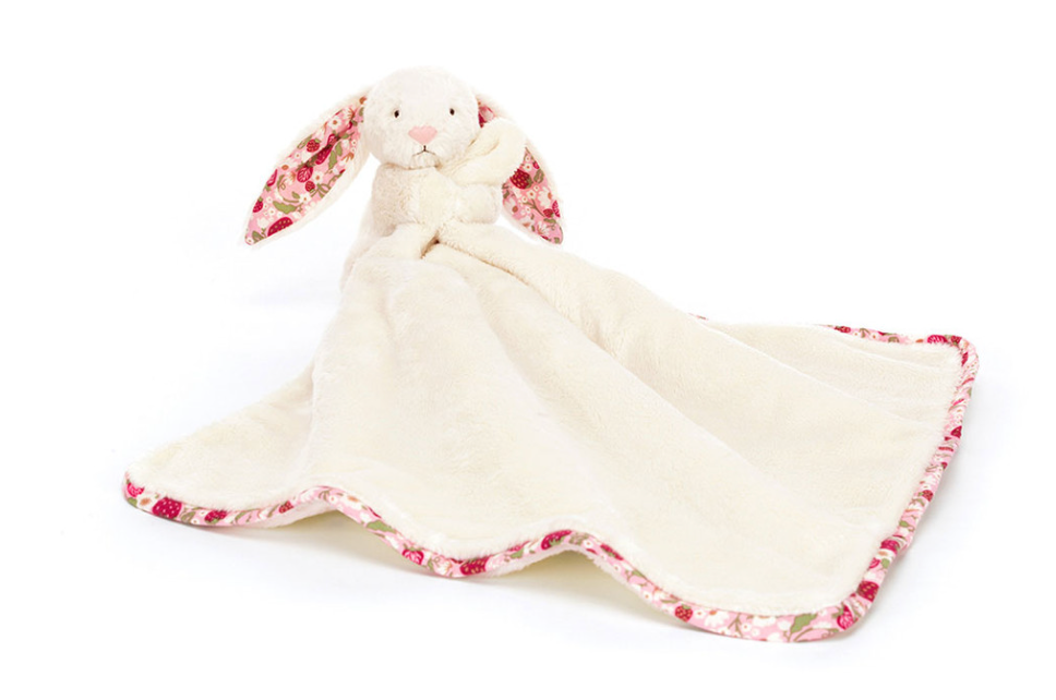 Blossom Cream Bunny 'Berry' Soother – RSVPNotes.com