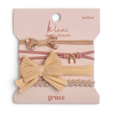 Grace: Small Hair Tie Bracelets
