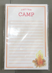 Campfire Note From Camp