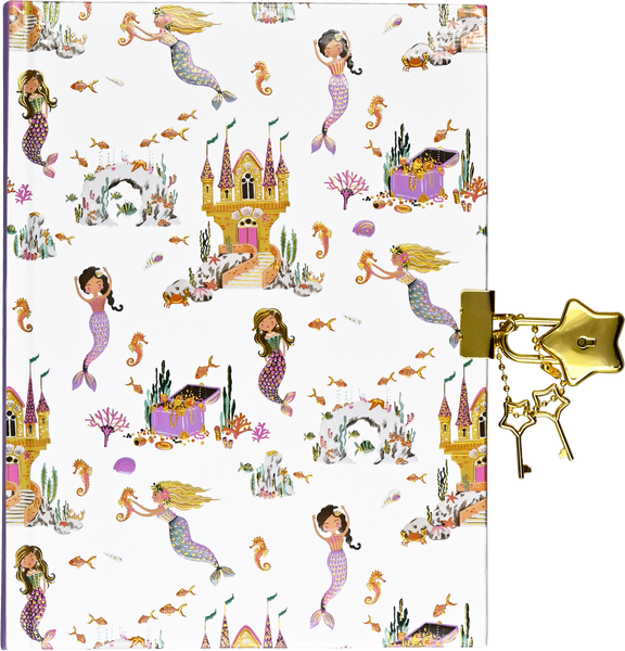 Mermaid Tales Locking Journal