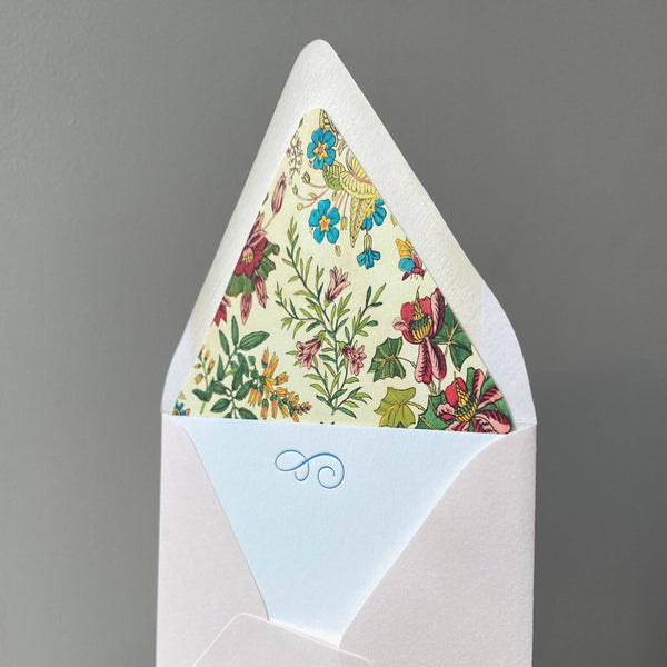 Victorian Wallpaper Letterpress Stationery Pack