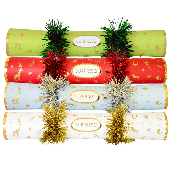 Surprise Crackers - Christmas Holiday - Assorted Colors