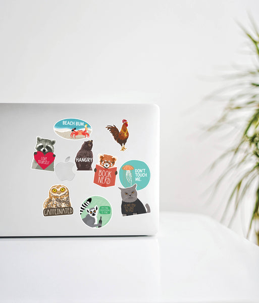 Nope Not Today Sticker