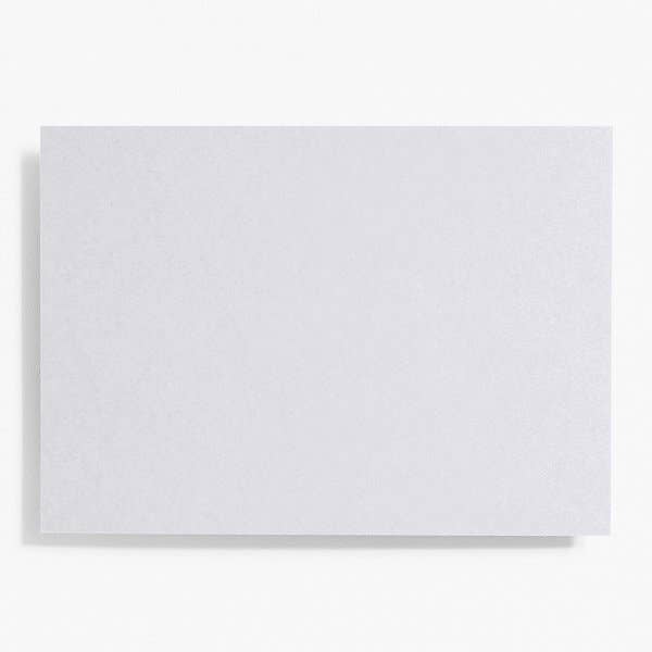 A7 Flat Card Bulk Pack (100 pack): PURE WHITE