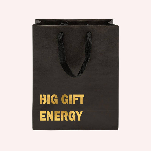 Big Gift Energy Funny Gift Bag - Novelty Gift Packaging