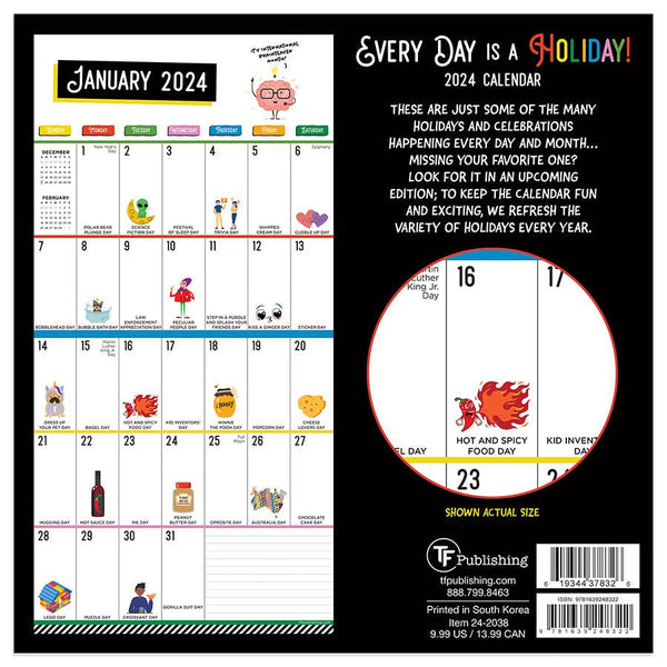 2024 Every Day's A Holiday Mini Calendar