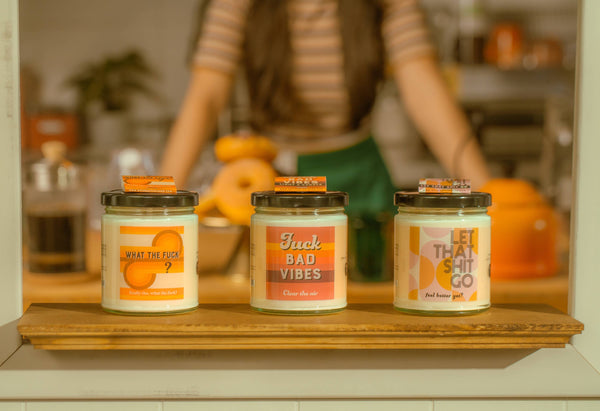 Let That Shit Go Candle and Matchbook | Funny Candle