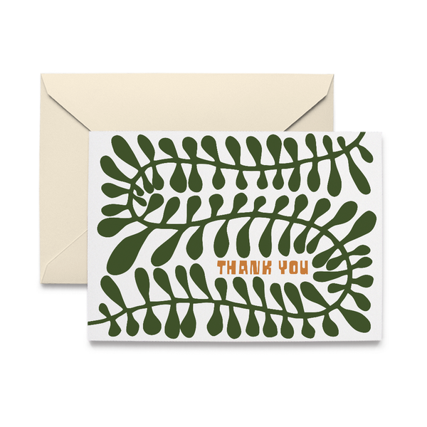 Thank You Vine Boxed Note Cards, Set of 10