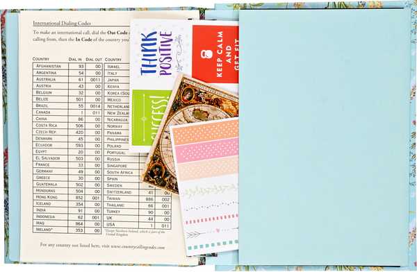 Blooms & Butterflies Large Address Book