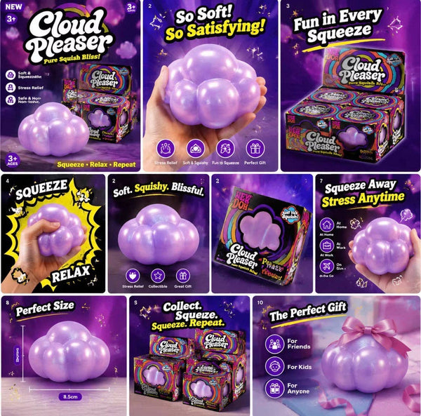 Cloud Sensory squishy Fidget Toy