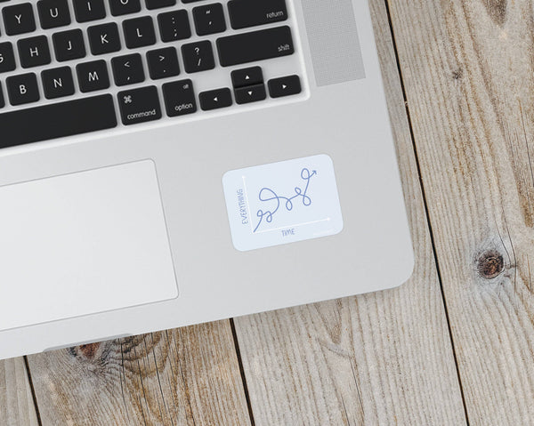 Graph of Everything Matte Vinyl Sticker