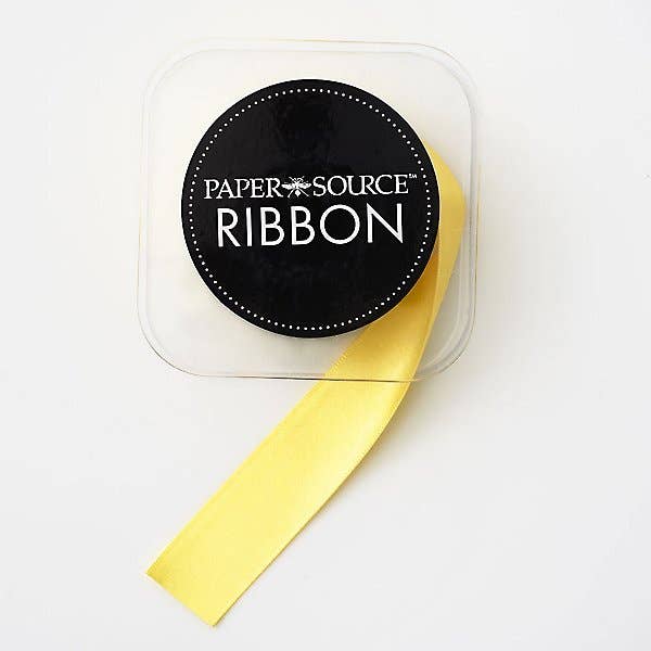 Satin Ribbon 1/4" Plastic Spool: Clover