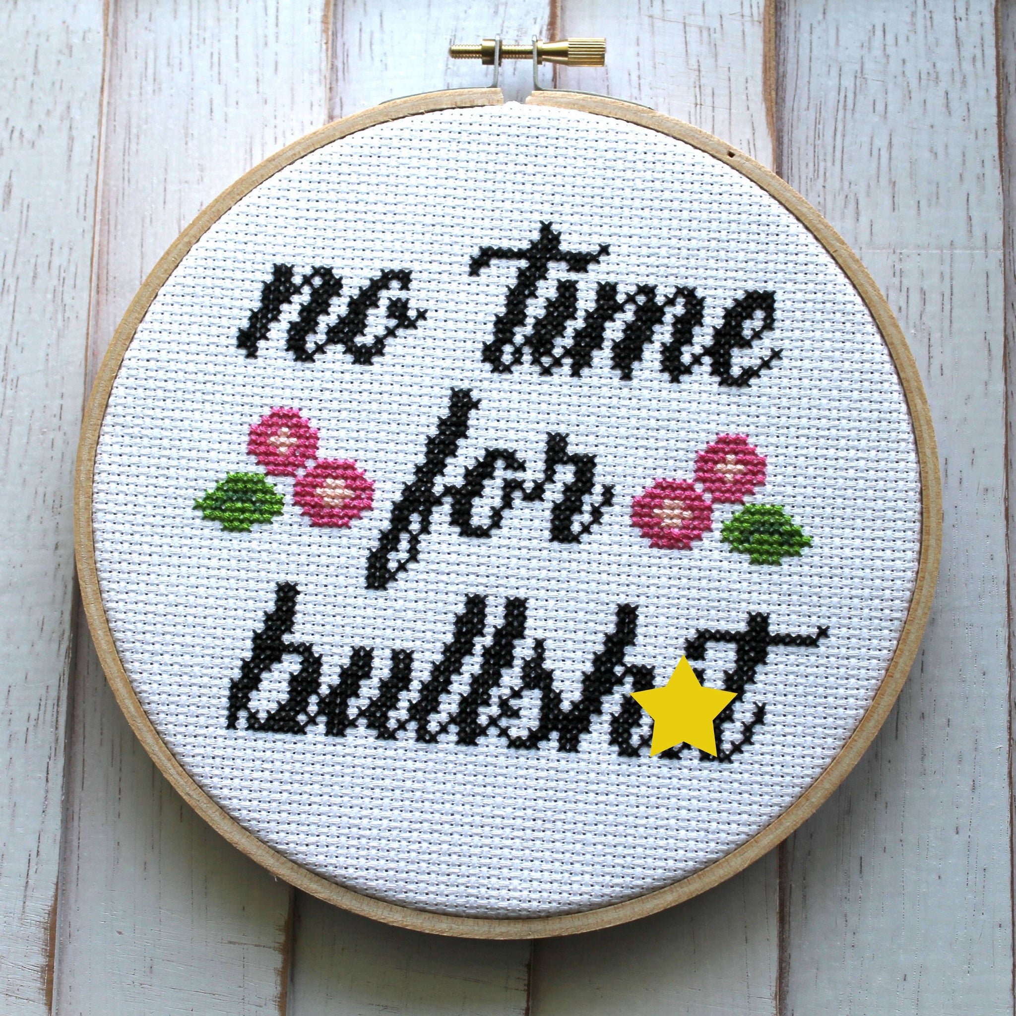 No Time For Bullshit Stitch Kit