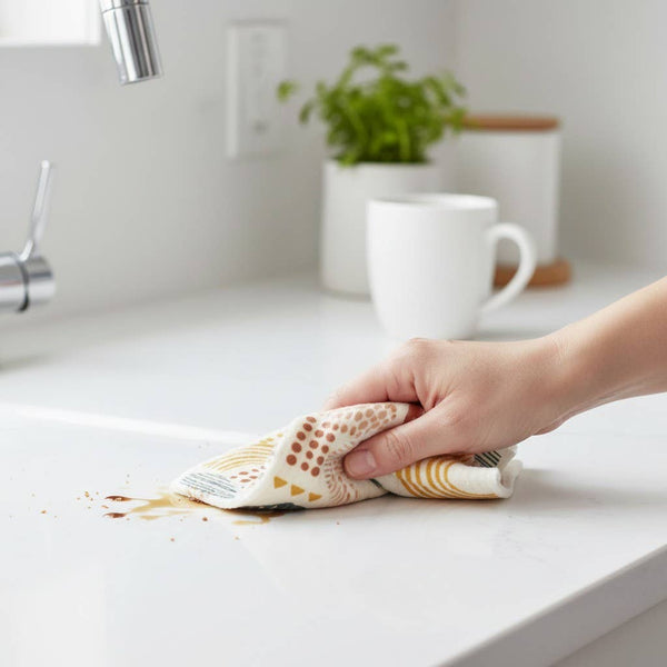 6 Pack - Don't Leaf Me Swedish Dishcloth Set