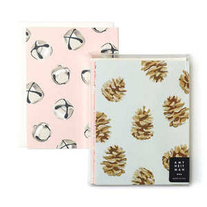 Patterned Holiday - Boxed Set of 8