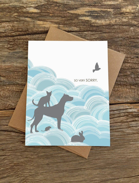 So Very Sorry Pet Sympathy Card