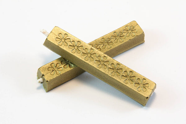 Short Wick Sealing Wax - Single Sticks: Gold