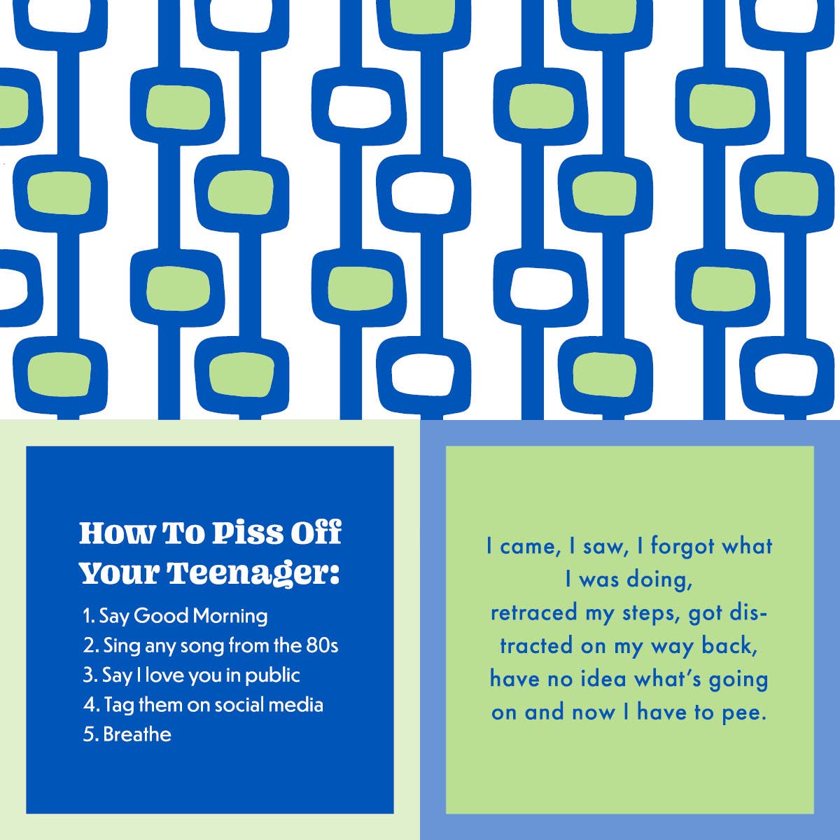 NAPKIN Piss Off Teenager | Funny Gift | Cocktail Napkin