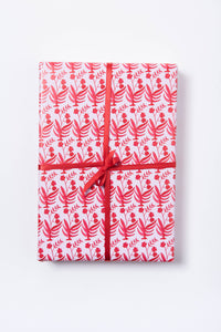 Mumbai Winter Holiday Gift Wrap - Roll of 3 Sheets