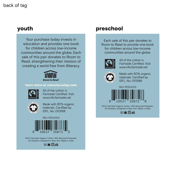 Kids Socks that Give Books | Green Dinosaurs: Toddler