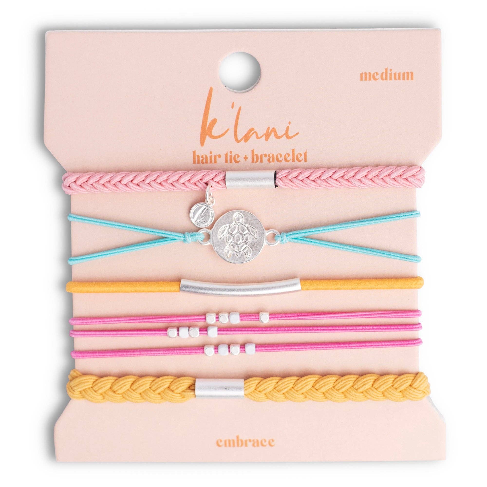 Embrace: Small Hair Tie Bracelets