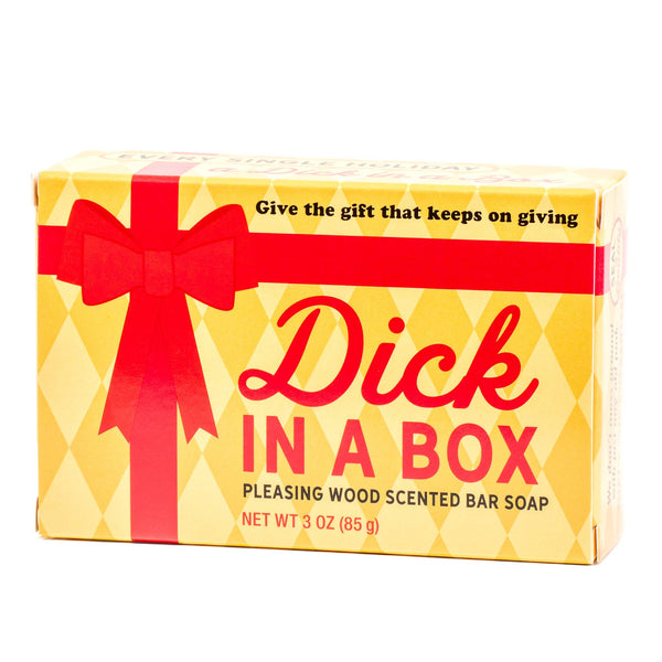 Dick in a Box Holiday Triple-Milled Boxed Soap | Christmas