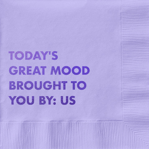 Great Mood Cocktail Napkin