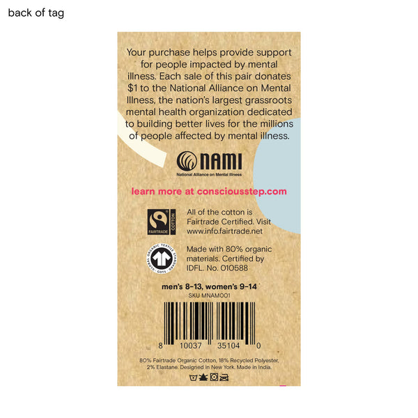 Socks that Support Mental Health (Gray Yogis): Small