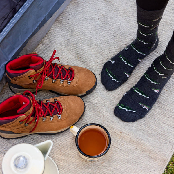 Socks that Protect National Parks | Fish - Outdoorsy Gifts: Medium