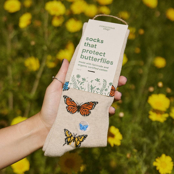 Socks that Protect Butterflies: Small