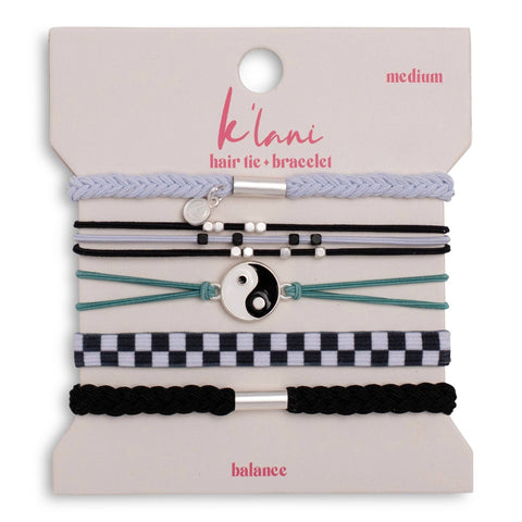 Balance Hair Tie Bracelet: Medium