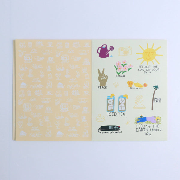 Only Good Things Sticker Book