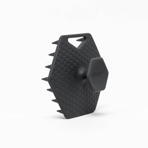 The Scalp Scrubber | Silicone Scalp Massager & Exfoliator: Charcoal