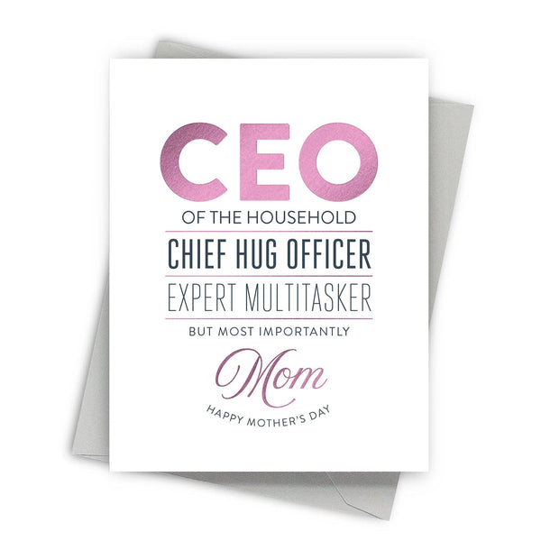 CEO Mom - Mother's Day Card