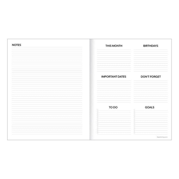 2027 Painted Medium Monthly Planner