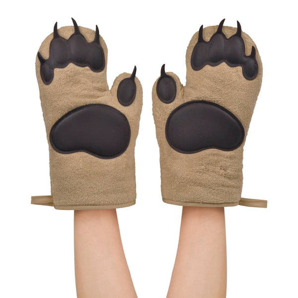 Bear Hands - Cotton Oven Mitts