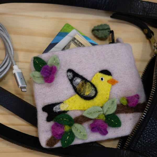 Sweetpea Goldfinch Coinpurse