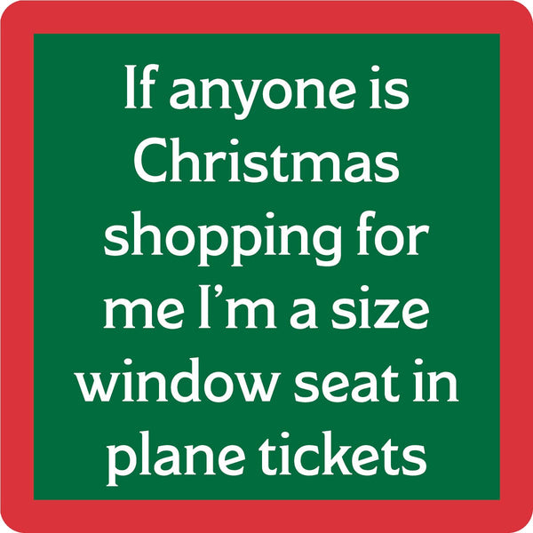 COASTER Xmas Window Seat | Funny Party Gift | Home Bar Decor