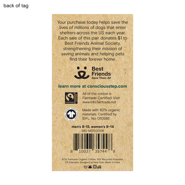 Socks that Save Dogs (Blue Dogs): Medium