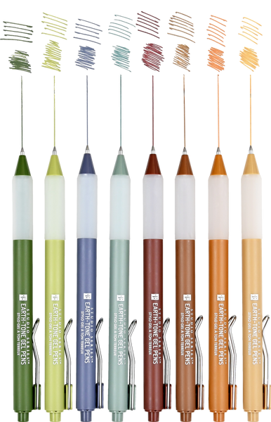 Earth-Tone Gel Pens