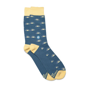 Socks that Support Mental Health (Rising Suns): Small