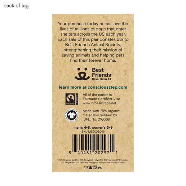 Socks that Save Dogs | Go Fetch - Gifts for Dog People: Medium