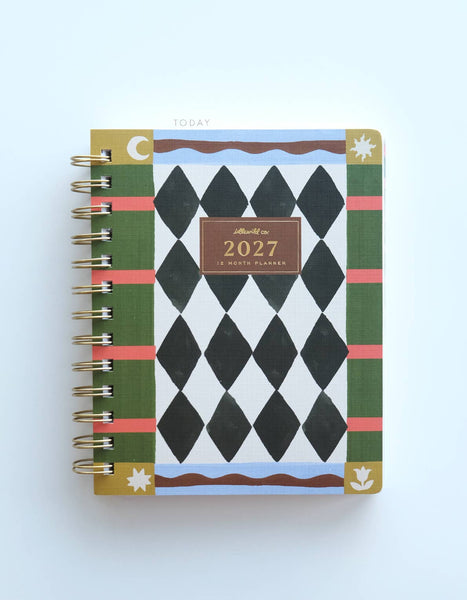 2027 Pocket Planner | Black Diamond