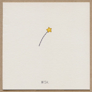 Wish-Greeting Card.: Single Card