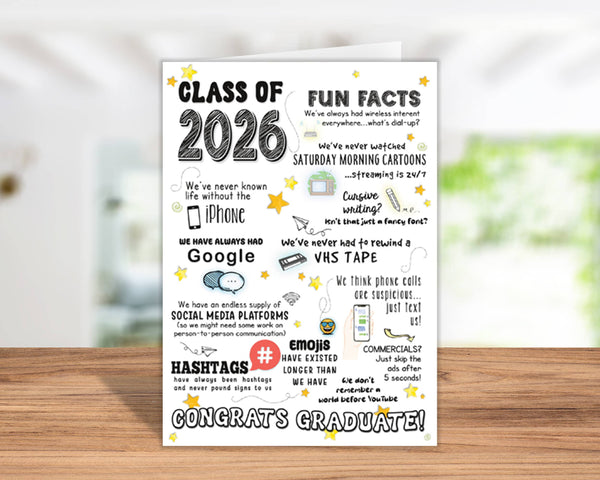 Greeting Cards Funny, Graduation Cards for Him or Her | 2026