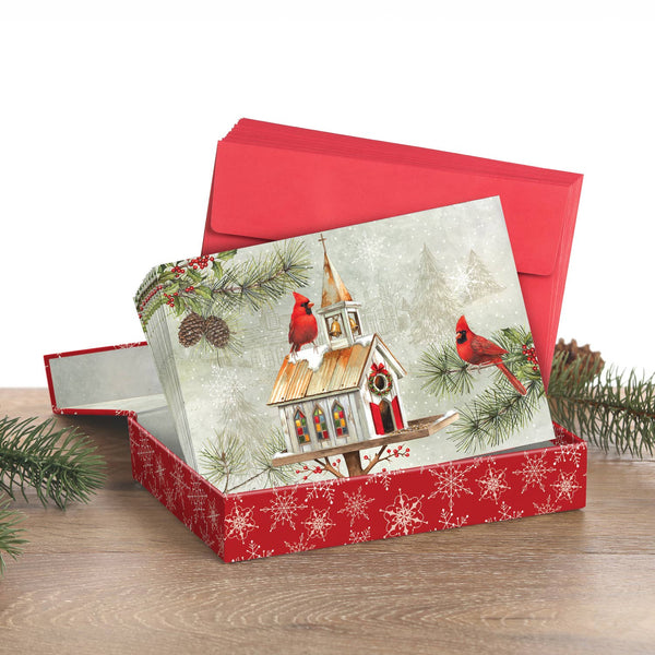 Woodland Blessings Boxed Holiday Cards