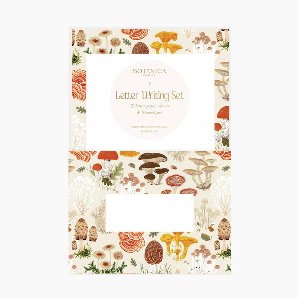 MUSHROOMS / Letter Writing Set