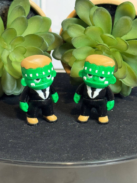 Frankenstein • Halloween • Mini 3D Printed Articulated Animal • Flexi Animals • Pocket Pets • Pocket Pals • Desk Pets