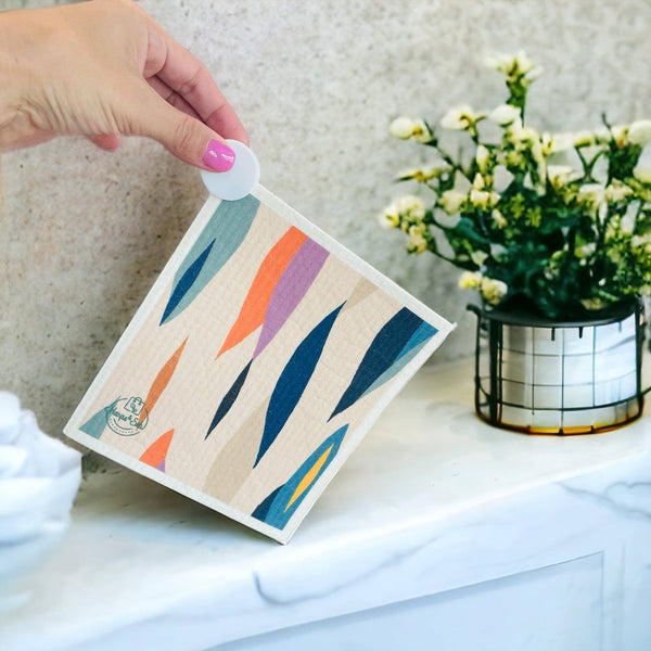 6 Pack - Color Me Bold Swedish Dishcloth Set